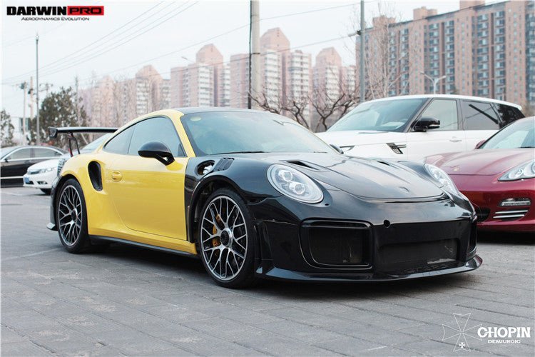 2013 - 2019 Porsche 911 991 Turbo S GT2RS Style Part Carbon Fiber Full Body Kit